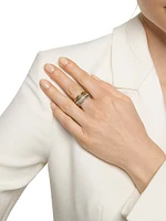 Crossover Five Row Ring Sterling Silver
