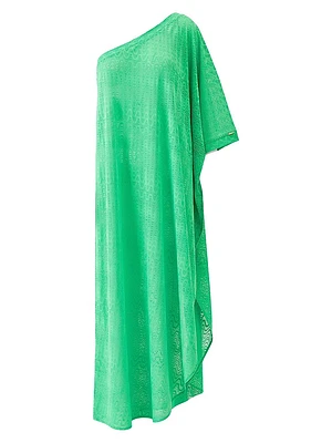 Savannah One-Shoulder Cover-Up Dress