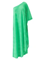 Savannah One-Shoulder Cover-Up Dress