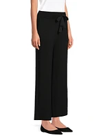 French Terry Wide-Leg Pants