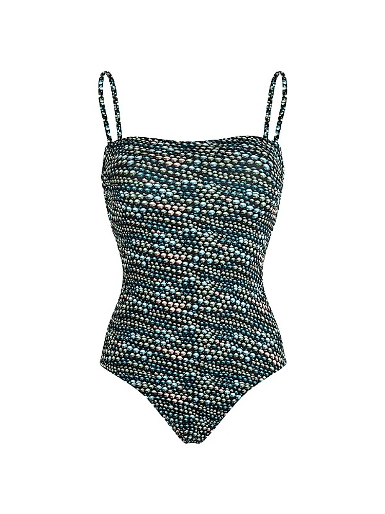 Pearl Jersey One-Piece Swimsuit