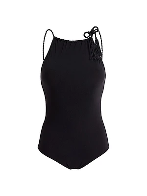 Tresses Jersey One-Piece Swimsuit