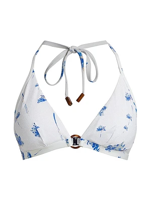 Herbie Floral Triangle Bikini Top