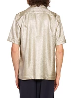 Cameron Shimmering Lamé Shirt