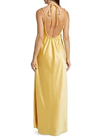 Woodlake Satin Maxi Dress