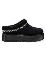 Nellie Shearling Platform Mules