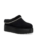Nellie Shearling Platform Mules