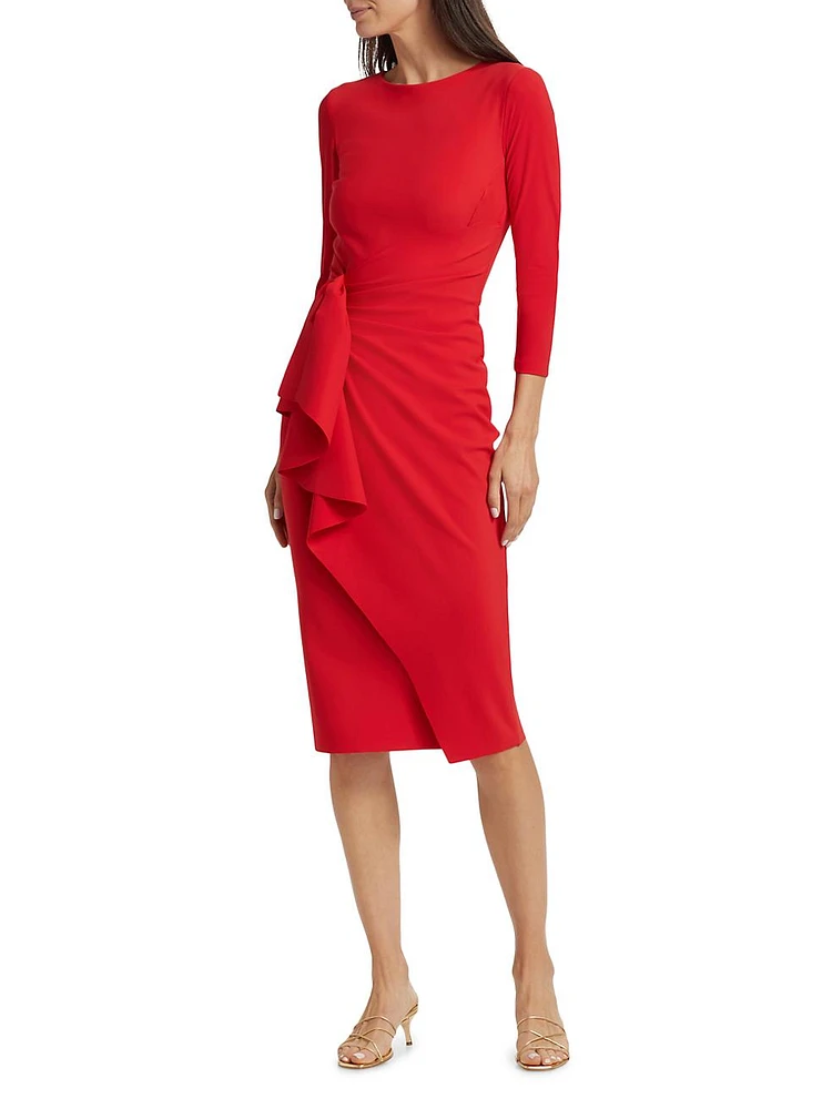 Wanper Jersey Cocktail Dress