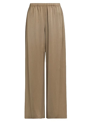 Demi Wide-Leg Pull-On Pants