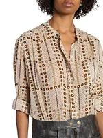 Mexika Printed Cotton Top
