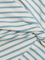 Carlita Striped Short-Sleeve Top