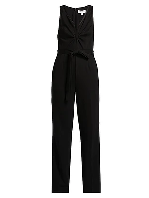Eva Sleeveless Wide-Leg Jumpsuit