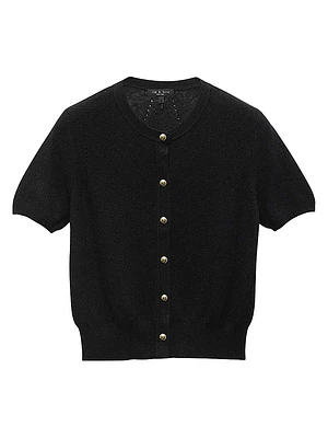 Dina Cotton-Cashmere Blend Cardigan