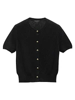 Dina Cotton-Cashmere Blend Cardigan