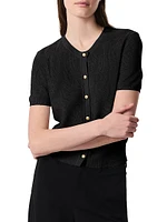 Dina Cotton-Cashmere Blend Cardigan