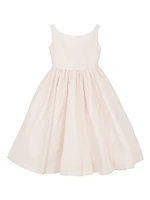 Little Girl's & Macis Sleeveless Organza Dress