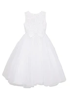 Little Girl's & Girl's Macis Communion Beaded Dress