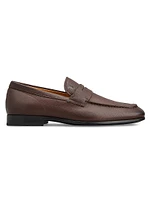 Logo-Detailed Leather Loafers