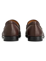 Logo-Detailed Leather Loafers
