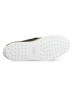 Leather Slipper-Style Loafers