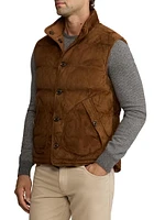 Mardell Reversible Suede Down Vest