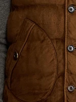 Mardell Reversible Suede Down Vest