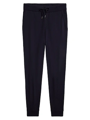 Wool-Cashmere Jogger Pants