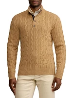 Cable-Knit Cashmere Sweater