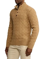 Cable-Knit Cashmere Sweater