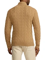 Cable-Knit Cashmere Sweater