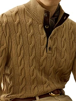Cable-Knit Cashmere Sweater
