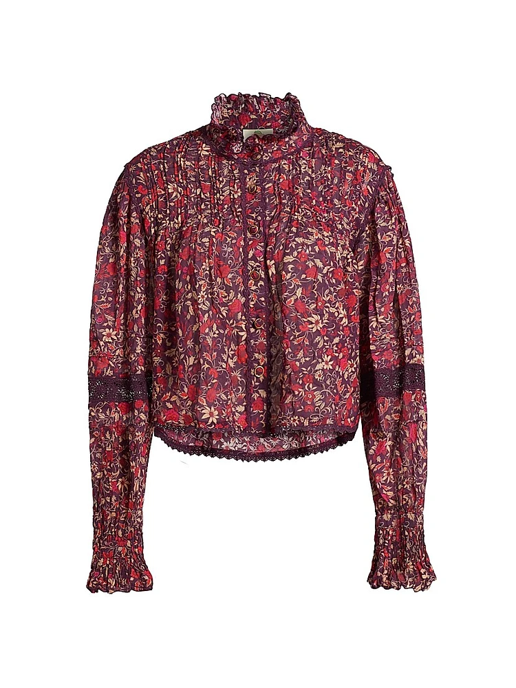 Chelsea Floral Cotton Blouse
