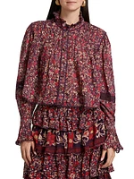 Chelsea Floral Cotton Blouse