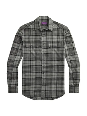 Plaid Twill Shirt