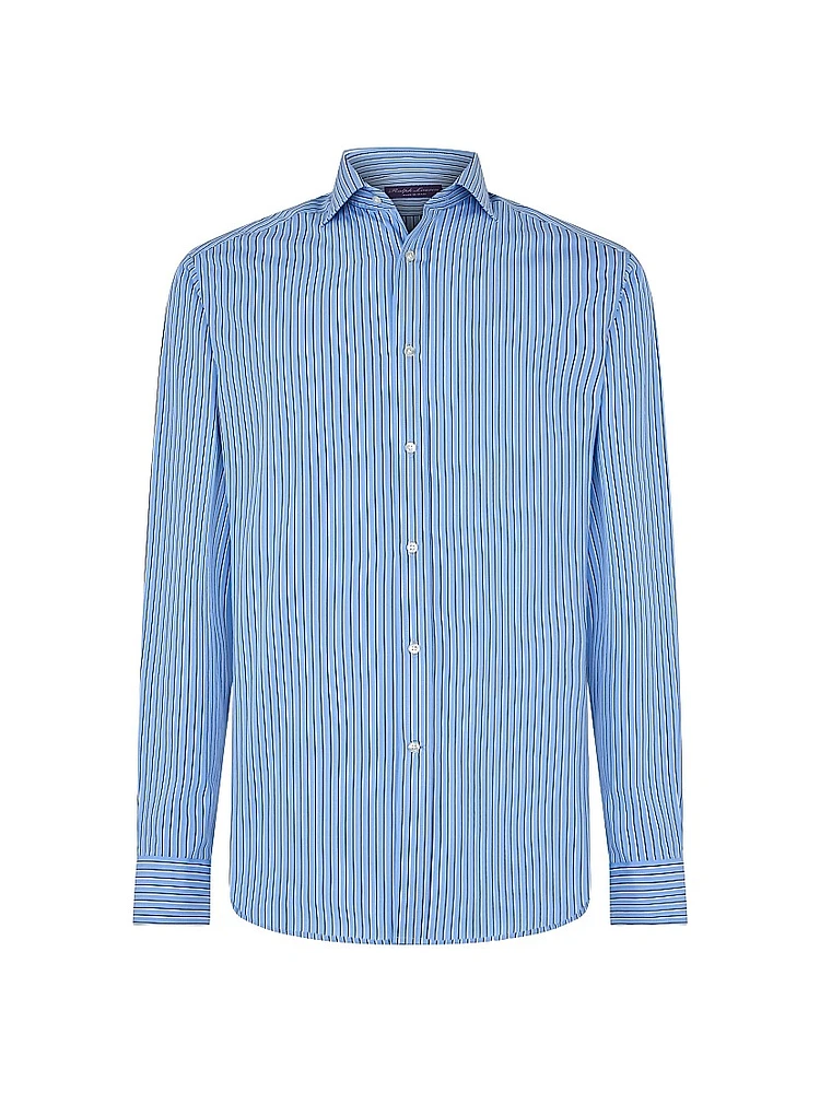 Striped Poplin Shirt