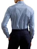 Striped Poplin Shirt