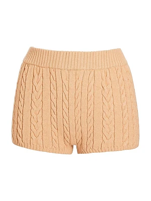 Molly Cable Knit Shorts