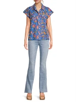 Netherlands Floral Cotton Shirt