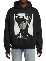 Logo Cotton Fleece Hoodie