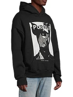 Logo Cotton Fleece Hoodie