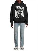 Logo Cotton Fleece Hoodie