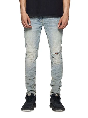 Venice Distressed Skinny-Fit Jeans