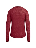 Ruched Alpaca-Blend Sweater
