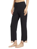 Imagine Lace-Jersey Pajamas