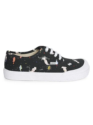 Suna Fujita x LOEWE Deep Sea Terra Vulca Low-Top Sneakers