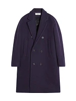 Oversized Double-Breasted Coat
