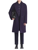 Oversized Double-Breasted Coat