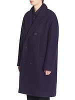 Oversized Double-Breasted Coat