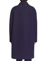 Oversized Double-Breasted Coat