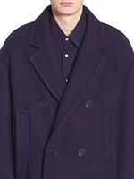 Oversized Double-Breasted Coat